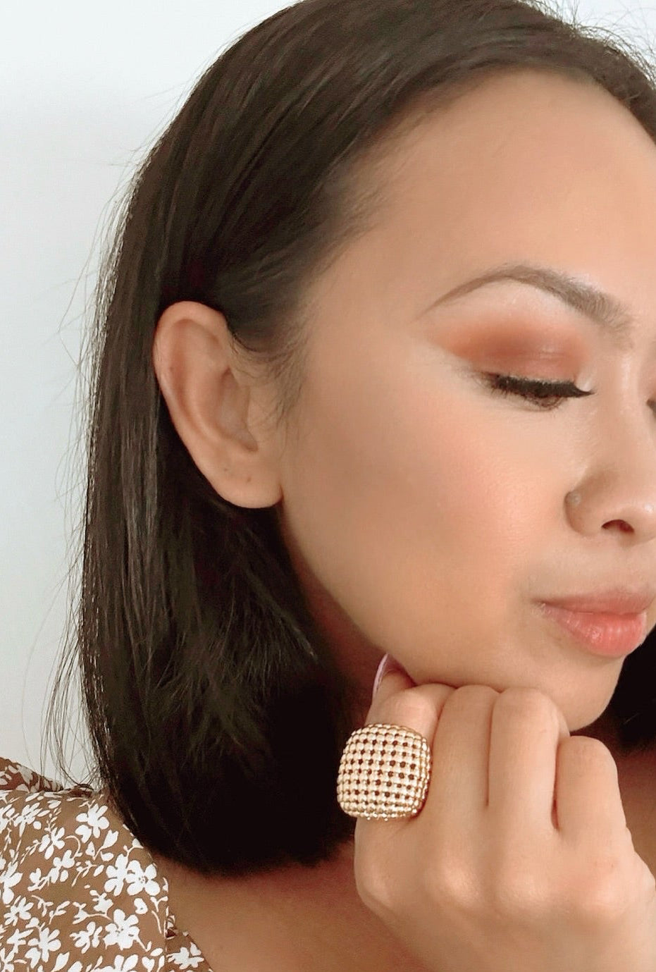 Geraldine Gold Ring
