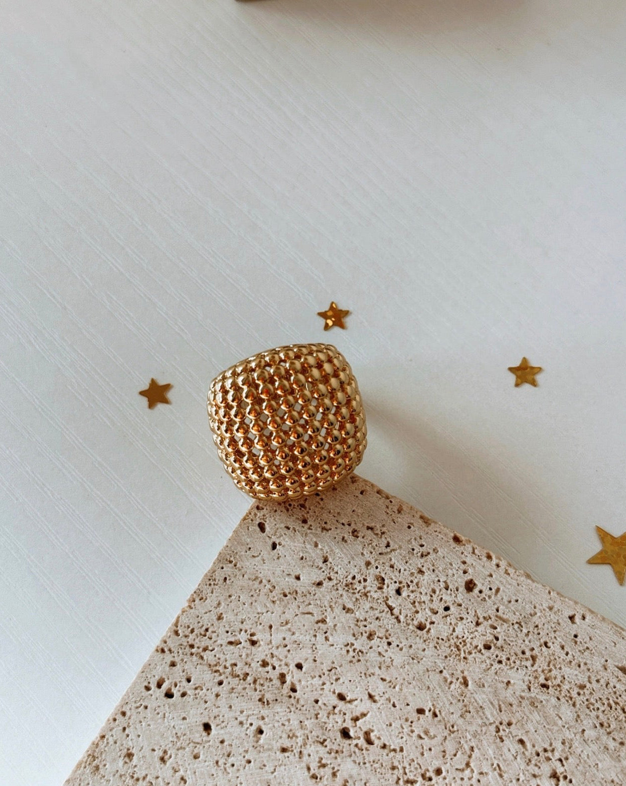 Geraldine Gold Ring