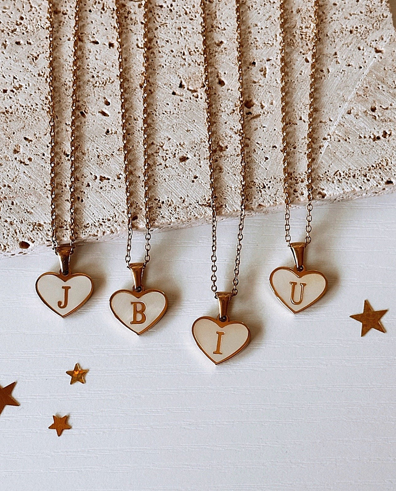 Initial Heart Necklace