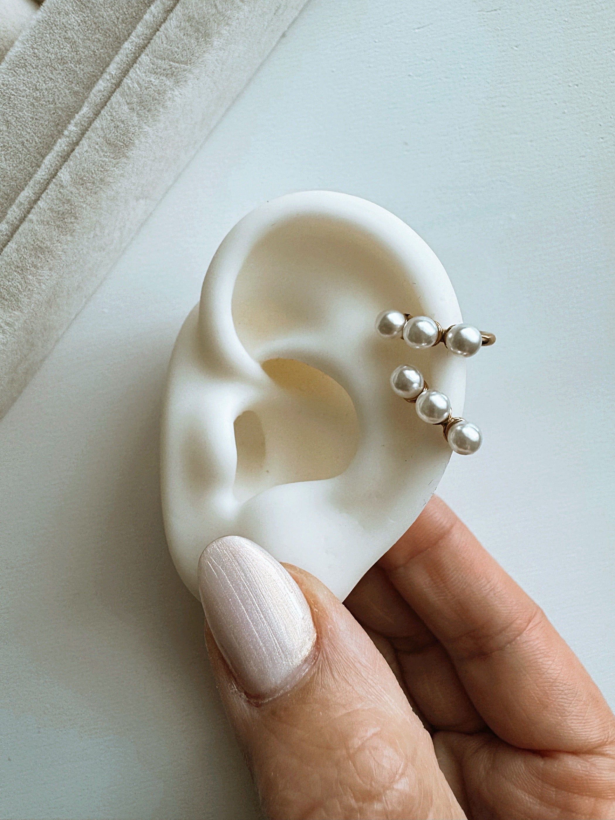Mini Pearl Ear Cuff