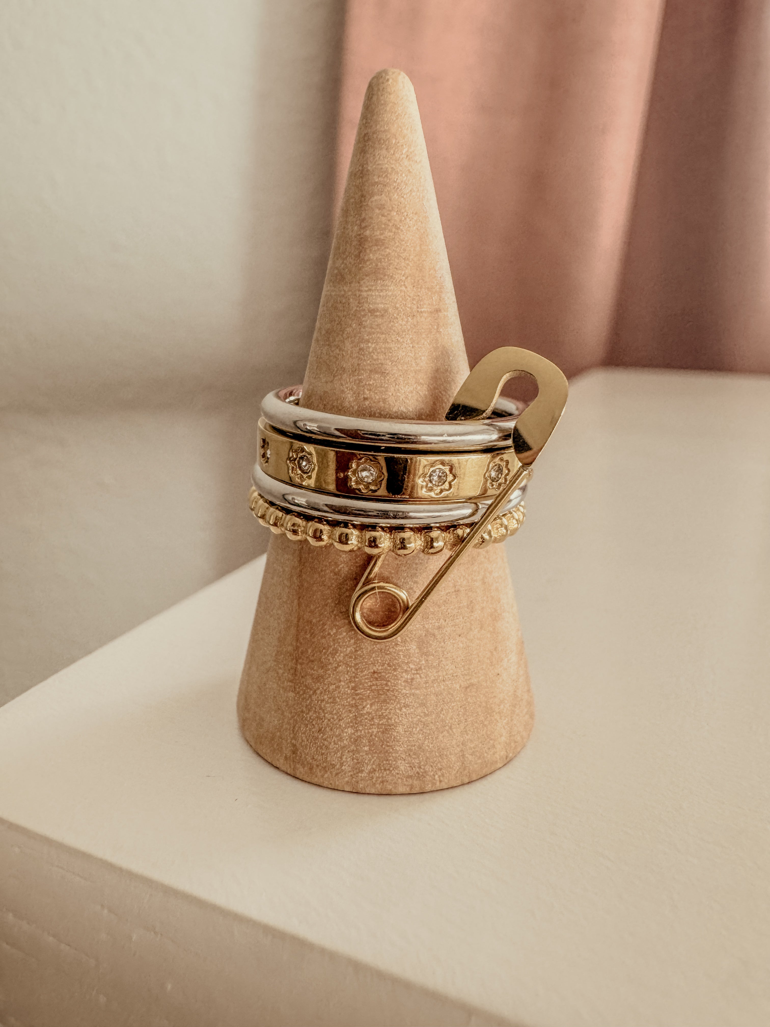 Stack Two Tone Ring