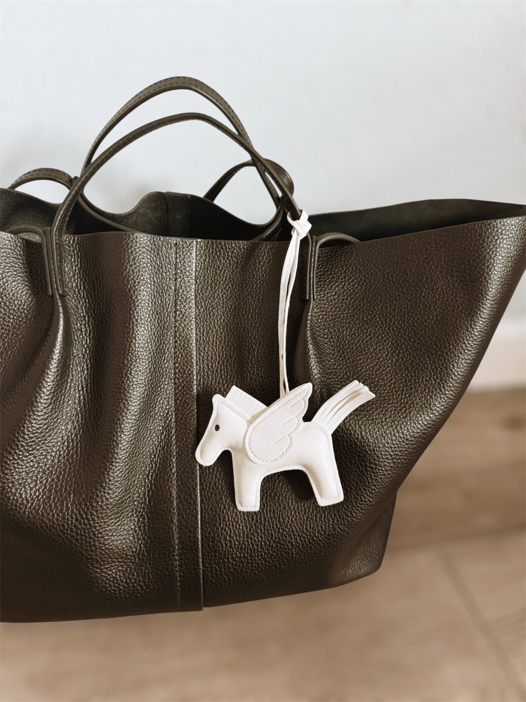 White Pegasus Charm Bag