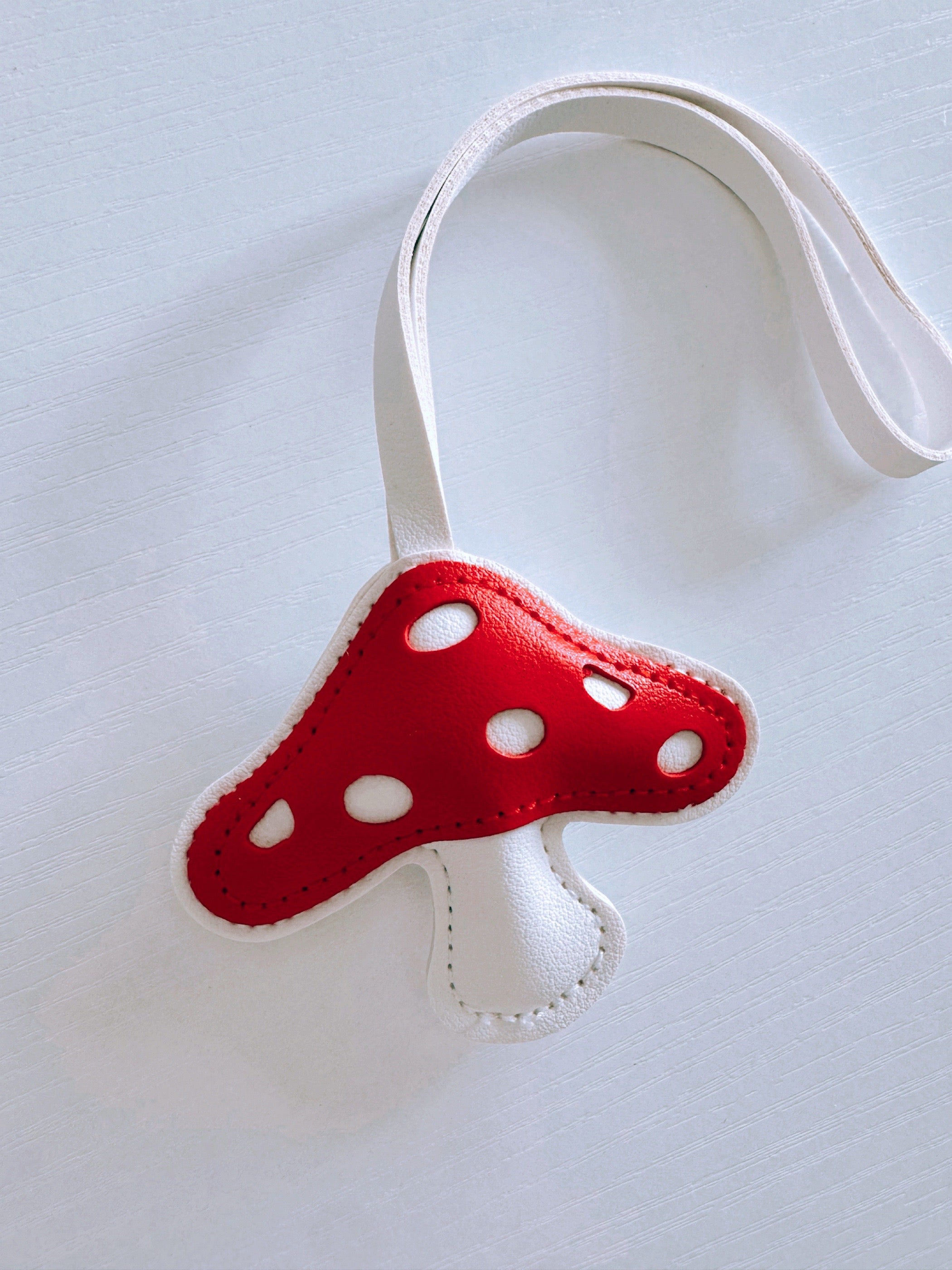 Red Mushroom Charm Bag