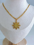Kalayaan Sun Gold Necklace