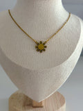 Mini Kalayaan Sun Gold Necklace
